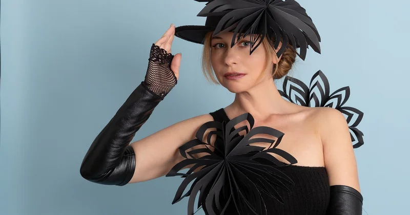 What do fashion designers wear?